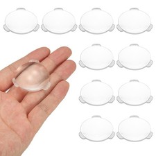 10 Pack Biconvex Lens, 34mm Dia. 42mm Focal Length Aspheric Optical Lenses