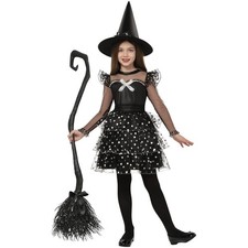 Spooktacular Creations Kids Witch Costume, Halloween Costume Witch Dress with...