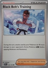 145/159 BLACK BELT'S TRAINING | COMMON | JOURNEY TOGETHER POKEMON CARD