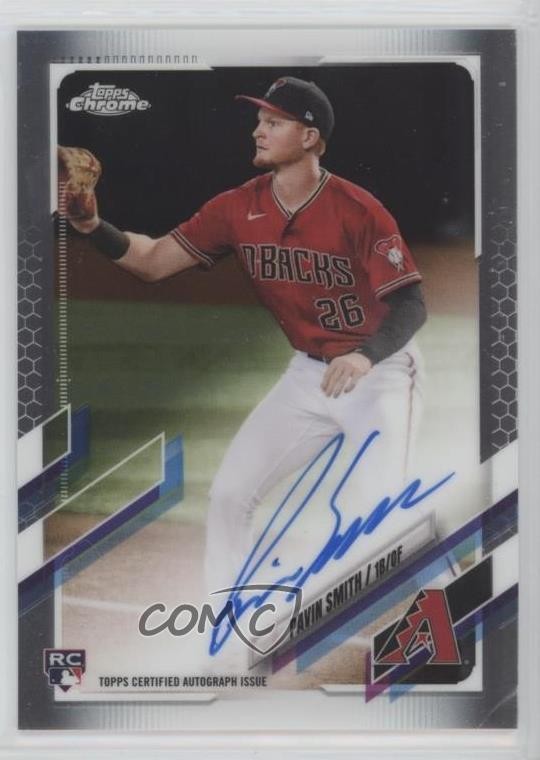 2021 Topps Chrome Rookie Auto Pavin Smith #RA-PS RC
