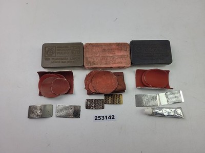 3x Flickzeug DDR Vulko Blitz VEB Plastanza Leipzig Simson Moped #253142