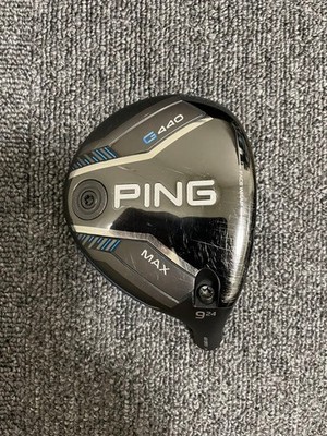 Ping G440 Max 24° Fairwayholz nur Kopf mit Kopfabdeckung Rechtshänder
