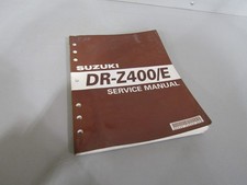 2000 SUZUKI DR-Z400/E OEM GENUINE SERVICE MANUAL  99500-43020-01E