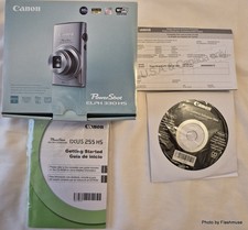 Empty Box Manual CD Canon PowerShot Elph 330HS No camera Actual Photos