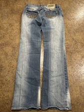 Y2K Vintage Apple Bottom Low Rise Bootcut Jeans Size 7/8  32x32