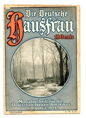 Die Deutsche Hausfrau Nov 1916 VG- 3.5