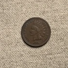 1872 Indian Head Cent Penny Key Date Very Fine VF Brown Original TL