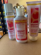BATH AND BODY WORKS Bright And Breezy Body Cream, Wash And Mist NEW