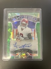 🔥 2022 Leaf Valiant AA-JM1 John Metchie Green Cracked Ice Auto (RC) /30 🔥
