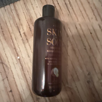 Avon Skin So Soft SUPREME NOURISHMENT Coconut Oil Body Wash 11.8oz ~ SEALED NEW