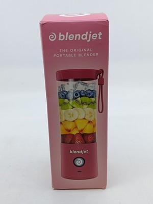 BlendJet 2 Tragbarer Mixer Dusty Rose - 475ml USB-C Akku Smoothiemaker NEU_0.7_5
