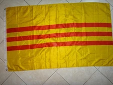 Vietnam War REPUBLIC OF VIETNAM ARVN Jumbo Size Battle Flag