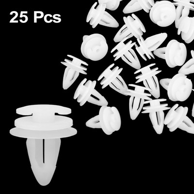 25x 9mm Auto Tür Verkleidung Befestigung Clips Nieten Spreiznieten für BMW