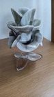 ICET Murano ARTE Hand Blown Art Glass Flower Candle Holder Rare 1960s Vintage...