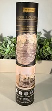 Re-Design Brand Rub-on Decor Transfers "White Fleur" 24" x 35" - New