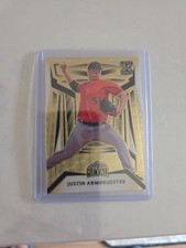💥2023 Leaf Metal Super Prismatic Justin Armbruester 1/1 baseball💥