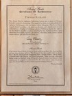 Thomas Kinkade A Perfect Red Rose Accent Painting Framed w/ COA  — photo 6