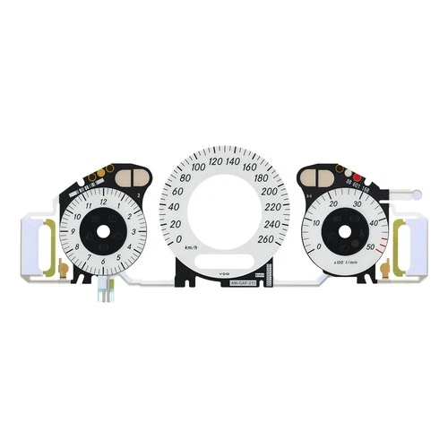 Gauge Face with EL Cold Light for Mercedes W211 Diesel Instrument 260KM/H White