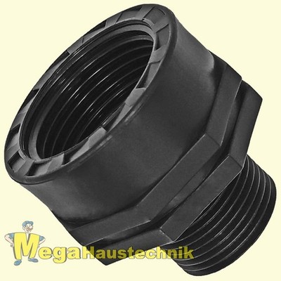 PP Gewinde Fitting Muffennippel Innengewinde AG Garten Kunststoff PE PVC Pool