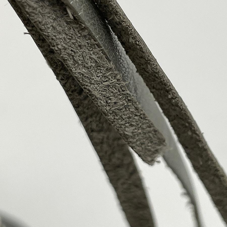 BALENCIAGA Paper A6 Zip Around Handbag 2-Way Shoulder Bag Leather Gray #BS1339 thumbnail 5