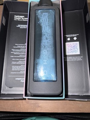 Echo Flask Hydrogen Water Bottle 12oz Active Hydration Solution - NEW Open