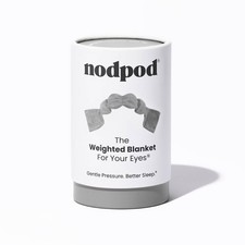 nodpod Weighted Eye Mask Gray