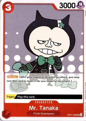Mr. Tanaka UC 500 Years in the Future OP07-008 One Piece TCG