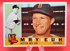 1960 Topps Baseball #71 Marty Keough (Red Sox)