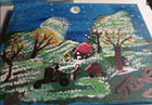 Where the Horse and Buggy Traveled Beneath the Snow and Midnight Moon Original — photo 2