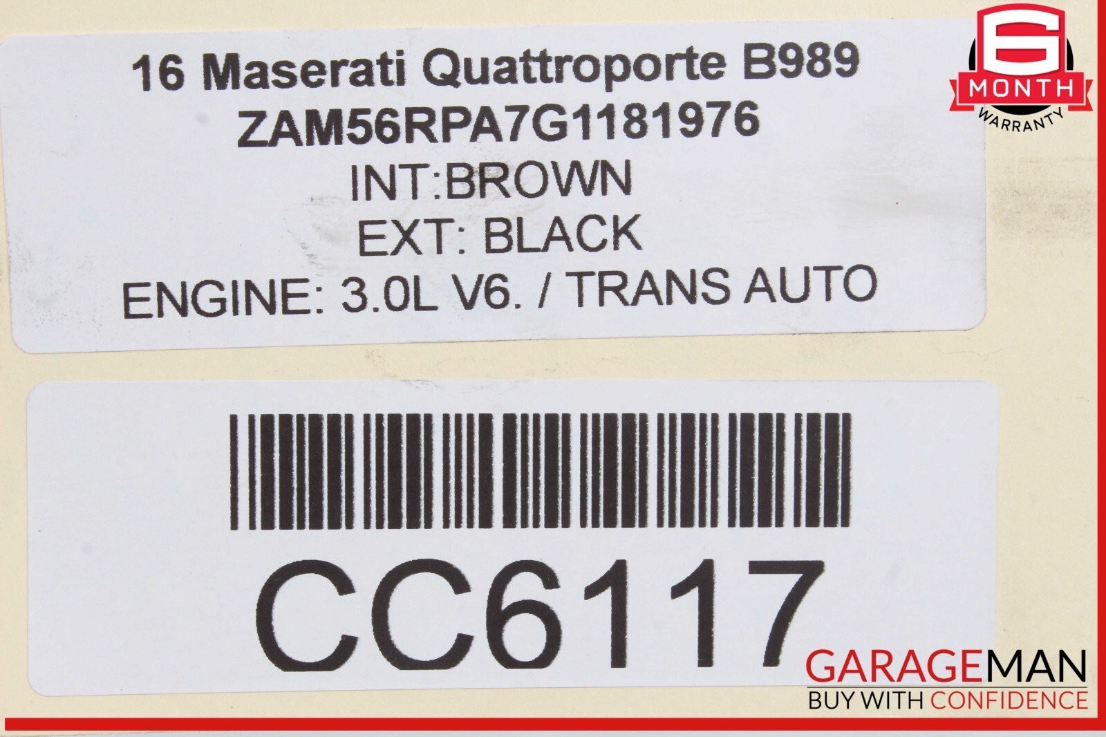 Maserati Quattroporte 2014-2024 REAR+RIGHT Differential