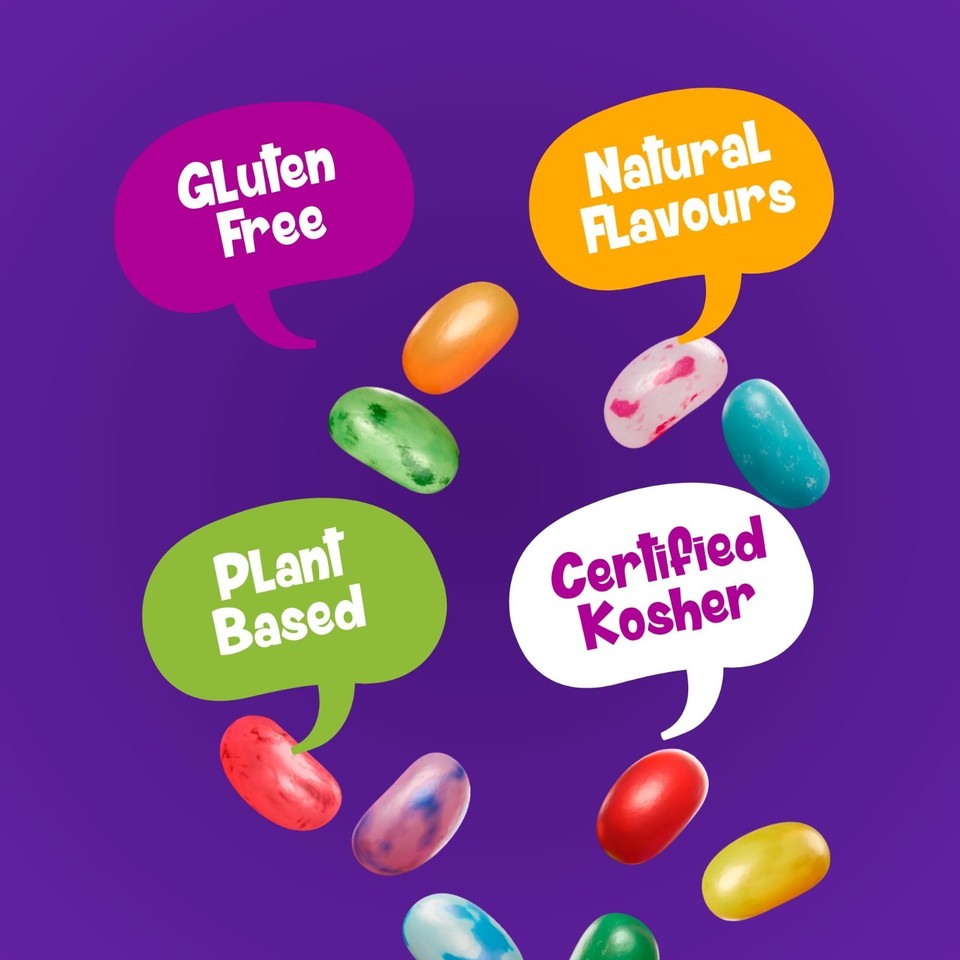 The Jelly Bean Factory Huge Flavours Jar 380 Grams - Jelly Beans - Sweets - Enjoy The 36 Natural Flavours - Gelatine Free - Fruit Flavours - Chewy Treats - Gift Box | Buy Now With Express International Delivery - View #14