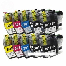 LC3011 Ink Cartridges Set 10-Pack for Brother MFC-J491DW MFC-J497DW MFC-J690DW