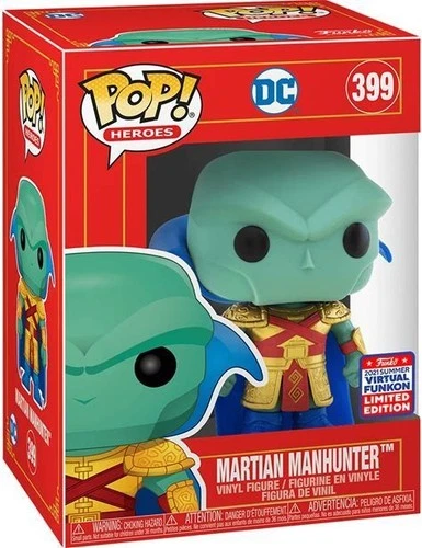 Funko Pop! Vinyl: DC Universe - Martian Manhunter - San Diego Comic Con Funko