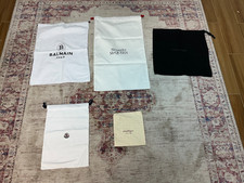 Luxury Brand Dust Bags For Shoes/Purse/Bags/Accessories Various Brands New 