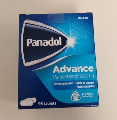 Panadol Advance, Effective Pain Relief - (96 Tablets)