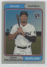 2023 Topps Heritage Chrome Refractor 150/574 Jerar Encarnacion #381 1dh1