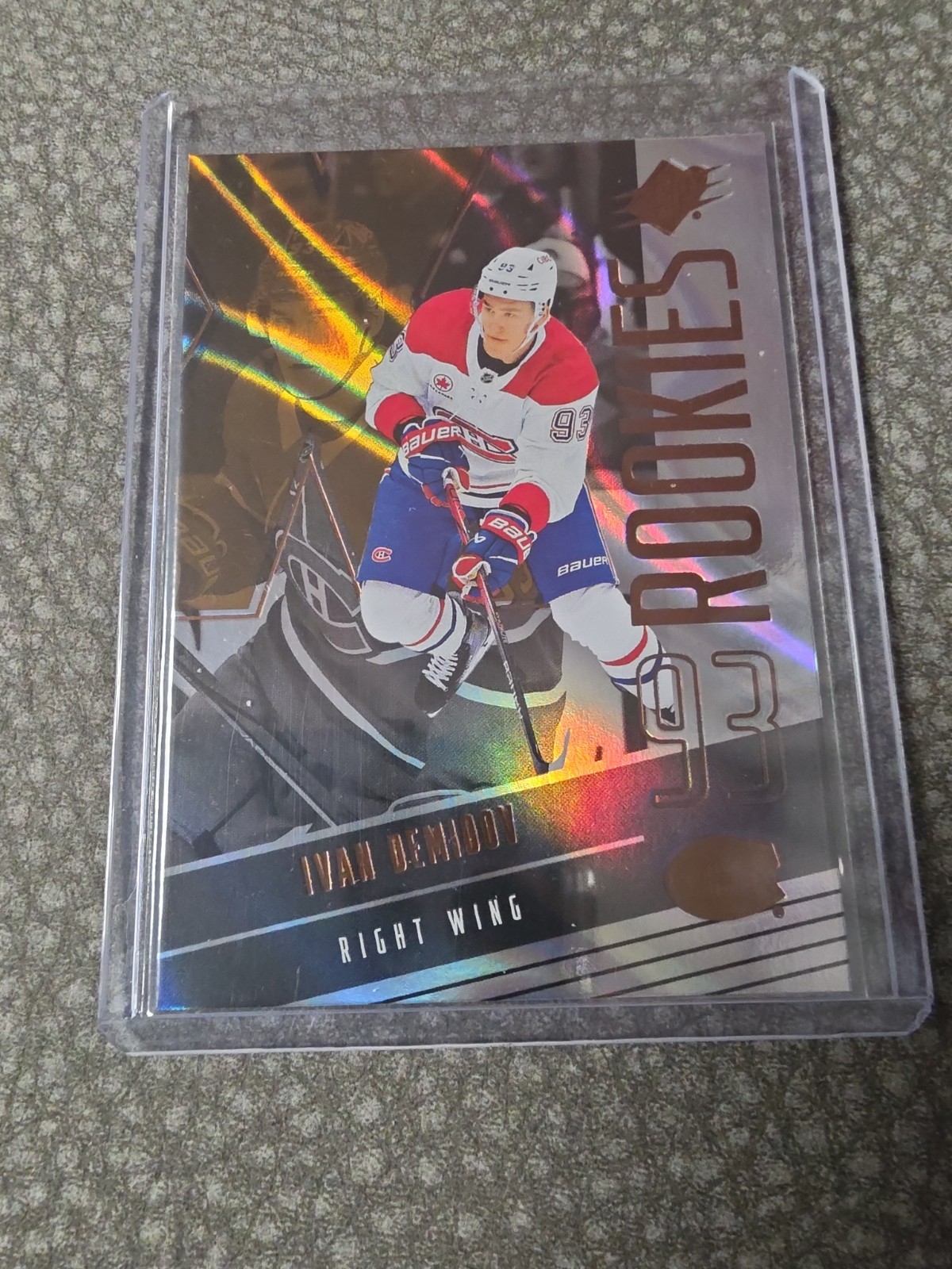 25-26 Upper Deck SPx Ivan Demidov Bronze Rookie #139