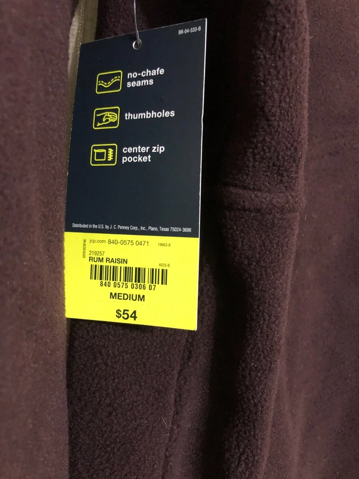 Pulôver feminino Xersion lã 1/2 zíper zíper central bolso rum passas médio novo - Imagem 4 de 4