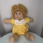 Cabbagepatch Kid 1984 Butterscotch Hair Blue  Eyes Dimples And Freckles