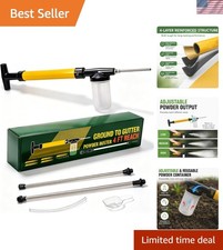 Diatomaceous Earth Powder Duster Adjustable Upto 4 FT, Pump-Powered Diatomace...