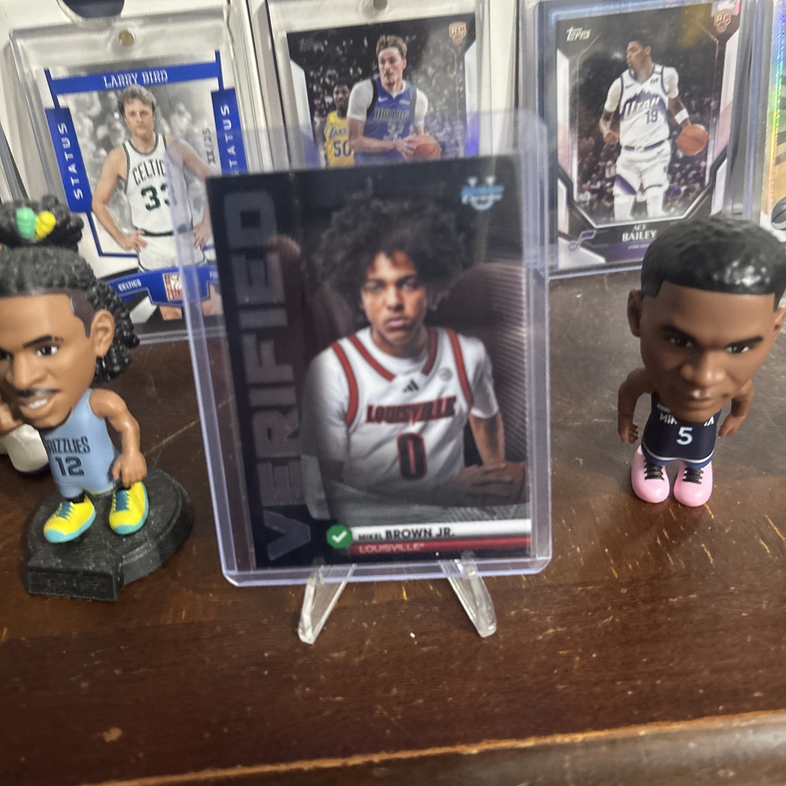 Mikel Brown Jr Verified, 2025-26 Bowman Chrome #BV-11 We Combined Shipping