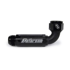 Peterson Fluid 09-0409 One Oil Filter Scavenge In-line 90 Degree 16 An Male