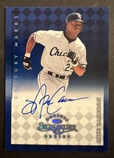 1998 Donruss Signature Series Century Mark Autograph Mike Cameron SP Auto 89/100