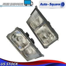 2× Front Headlight Fits For MB MERCEDES 190 W201 1982-1993 US STOCK Left ＆ Right