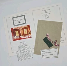 Special Treasure Sampler Cross Stitch Kit 1992 Lillian Shoemaker 32Ct Linen NEW