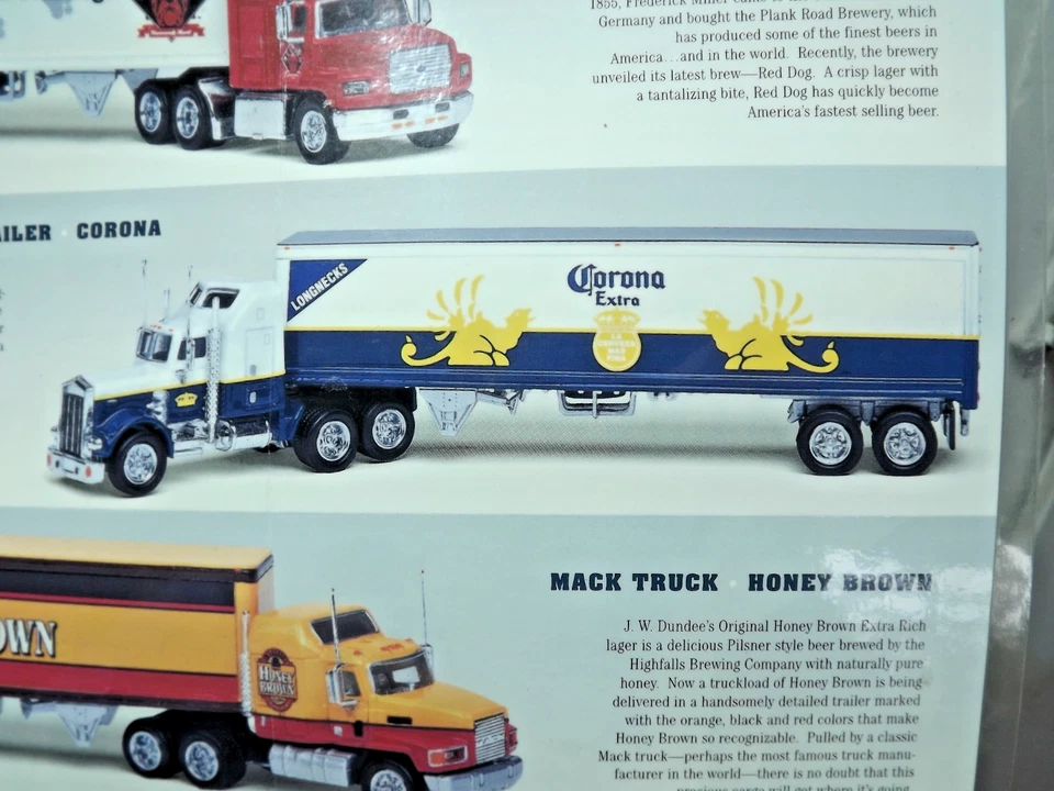 MATCHBOX COLLECTIBLES North American Brewmasters Set of 6 Tractor Trailers - Image 4 of 4