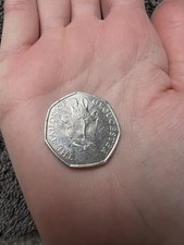UK 50p “The Tailor Of Gloucester” rare coin - Available on eBay