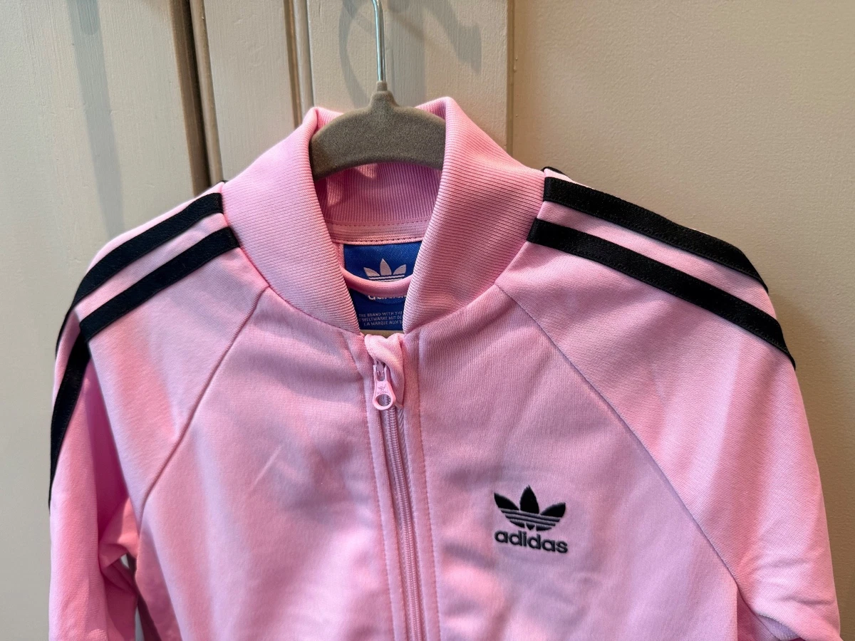 Adidas Originals girls SST Superstar Tracksuit Top Jacket size 3-4 years