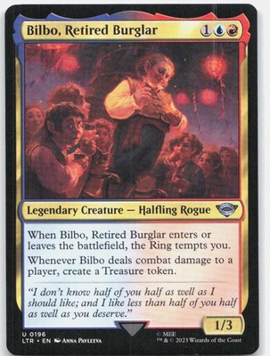 Bilbo, Retired Burglar *Regular* LTR 196 NM-LP