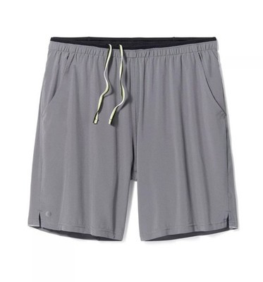 $75 Smartwool Active Lined 8'' Short Men's Shorts-Med Gray- Size: XLarge- New Tag